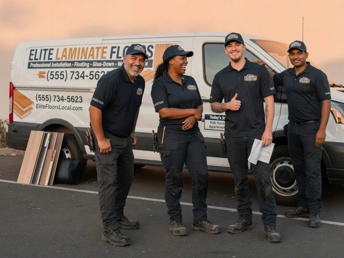 Laminate flooring installation company in Shiner, TX